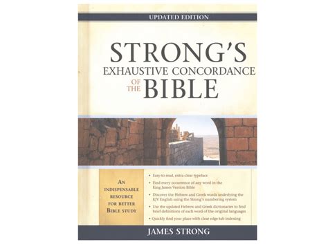 strong's hebrew concordance